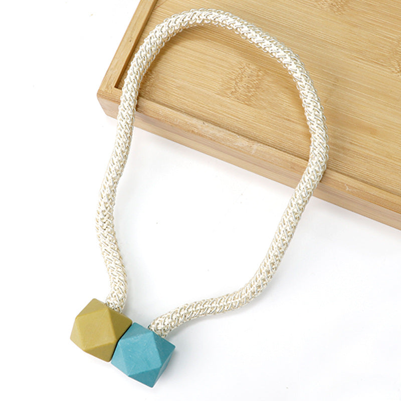 Magnetic Buckle Creative Cube Curtain Strap Accessories