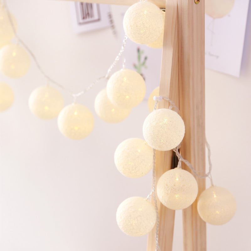 LED Cotton Thread Starry Lanterns
