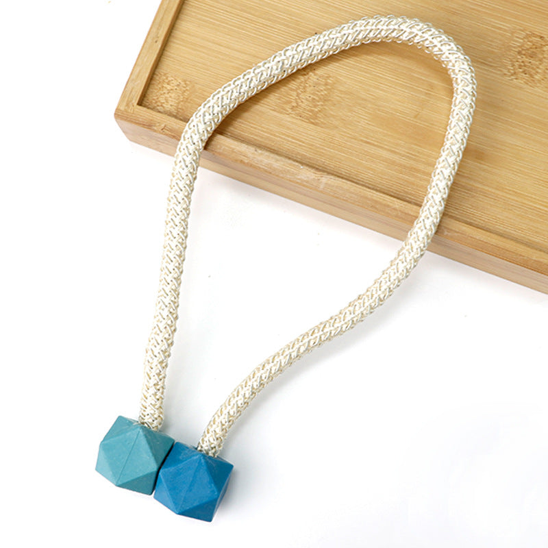 Magnetic Buckle Creative Cube Curtain Strap Accessories