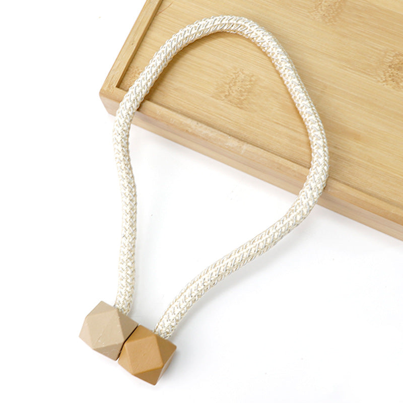 Magnetic Buckle Creative Cube Curtain Strap Accessories