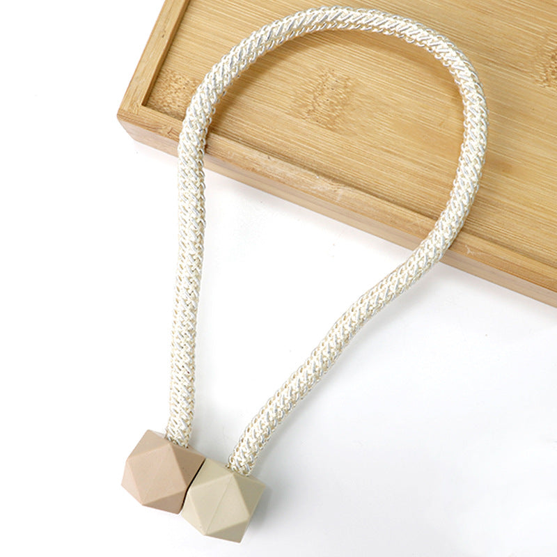 Magnetic Buckle Creative Cube Curtain Strap Accessories