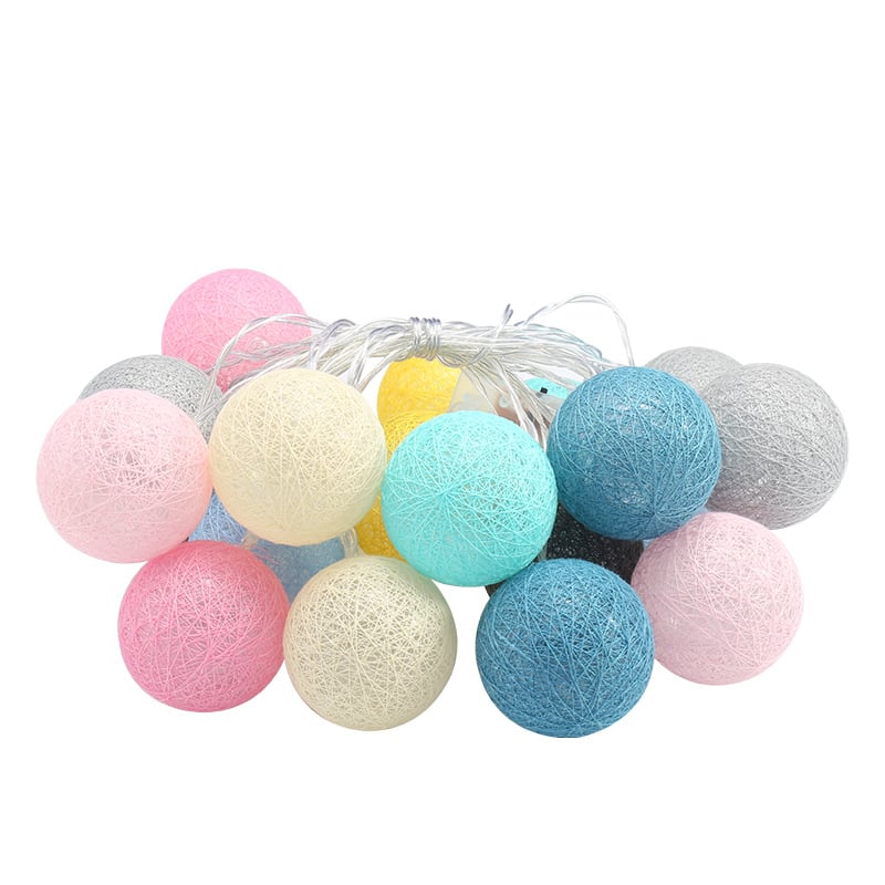 LED Cotton Thread Starry Lanterns